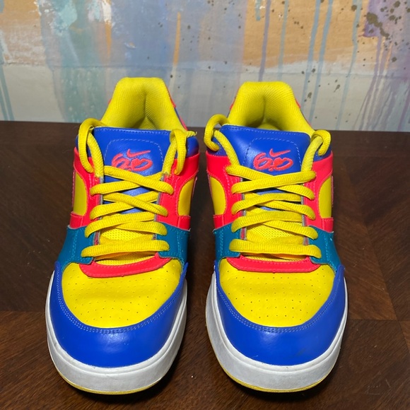 Nike Dunk Low 6.0 Custom Nike ID Pro Skate Shoes 418454-991 Women’s size 10 - Picture 2 of 7